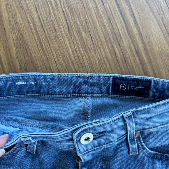 AG Jeans “Prima Crop” Cigarette Jeans Size 25R - Picture 3 of 5